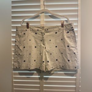 Nautica Tan Seashell Shorts, Size 14